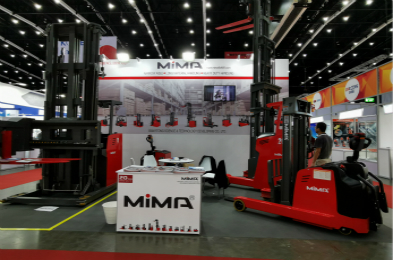xe nâng điện mima tại metalex 2019