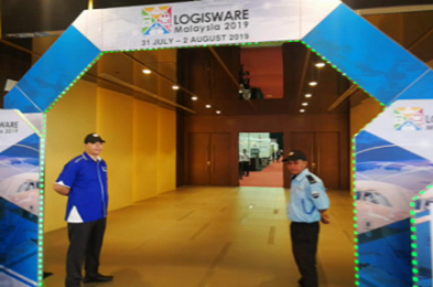xe nâng mima đã tham gia vào logisware malaysia 2019